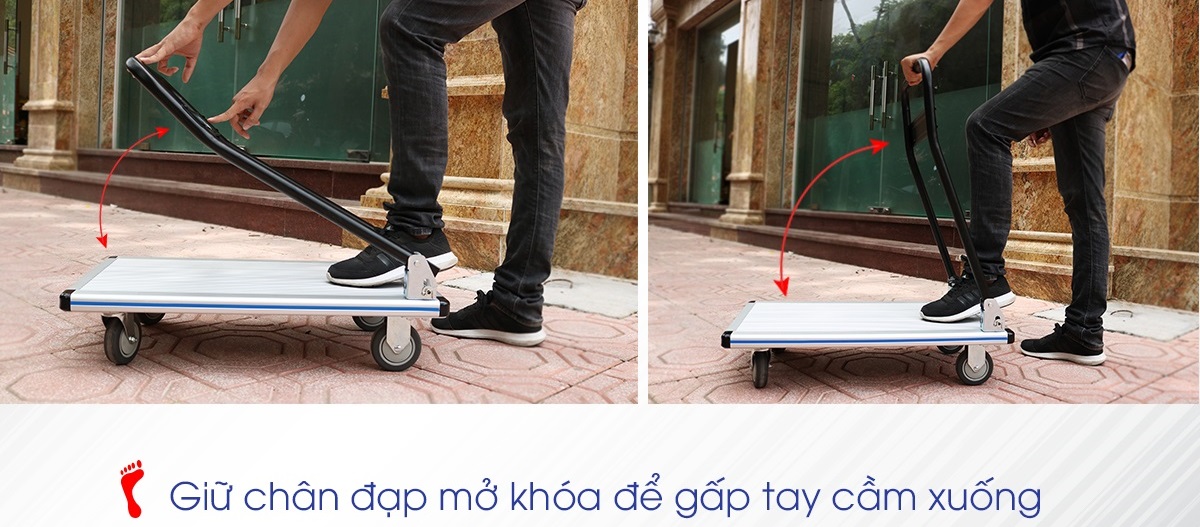 Xe đẩy hàng Nikawa FWS-180 2 Xe đẩy hàng Nikawa FWS-180